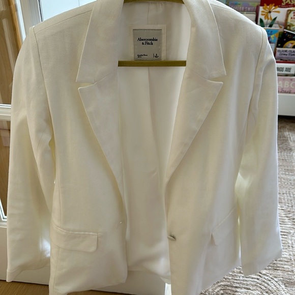 Abercrombie and fitch oversized linen blazer - Picture 3 of 3